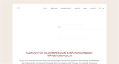 Desktop Screenshot of privatpraxis-bonn.de